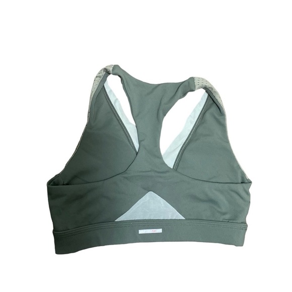 AERIE OLIVE GREEN SPORT BRA XS - Picture 2 of 4